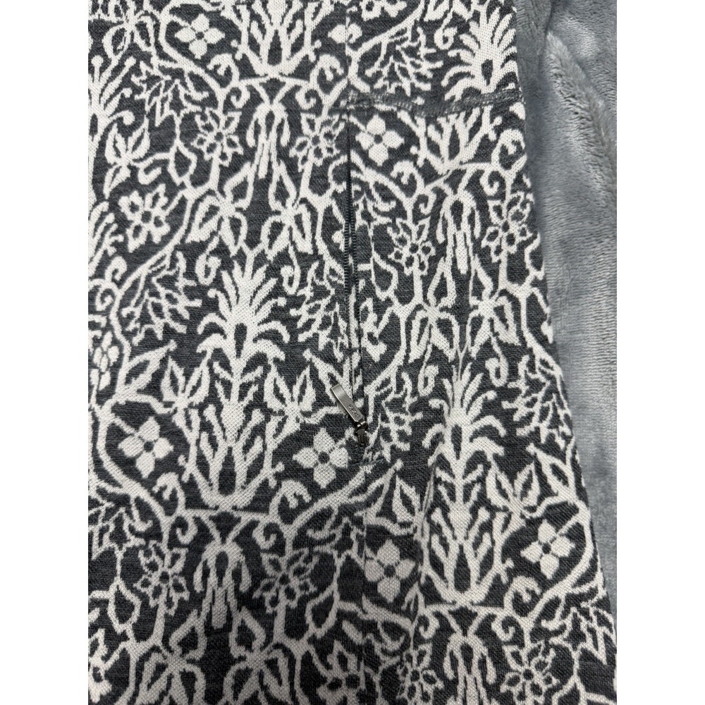 Ibex Merino Wool Patterned Full Zip Women's Sweater Jacket Large - Picture 7 of 12